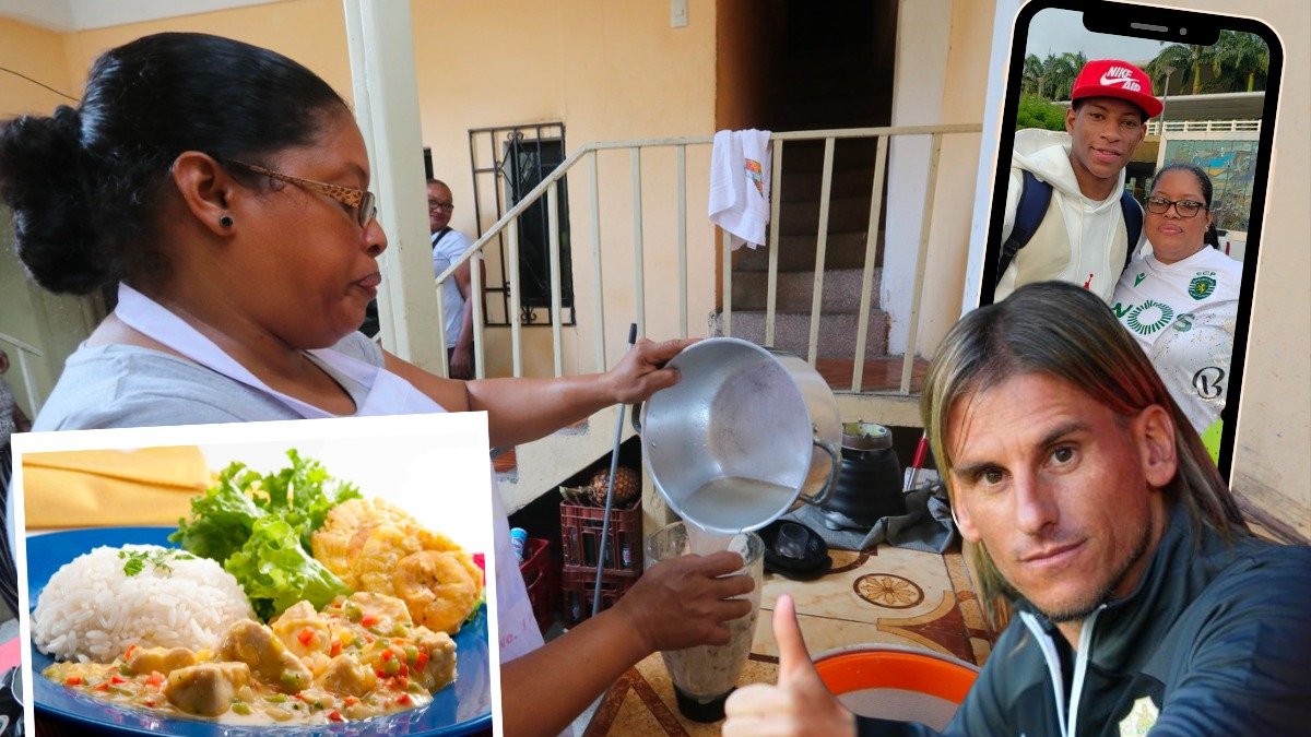 Mónica Jiménez, la mamita de Gonzalo Plata y la sazón del encocado hacen historia en la Tricolor.