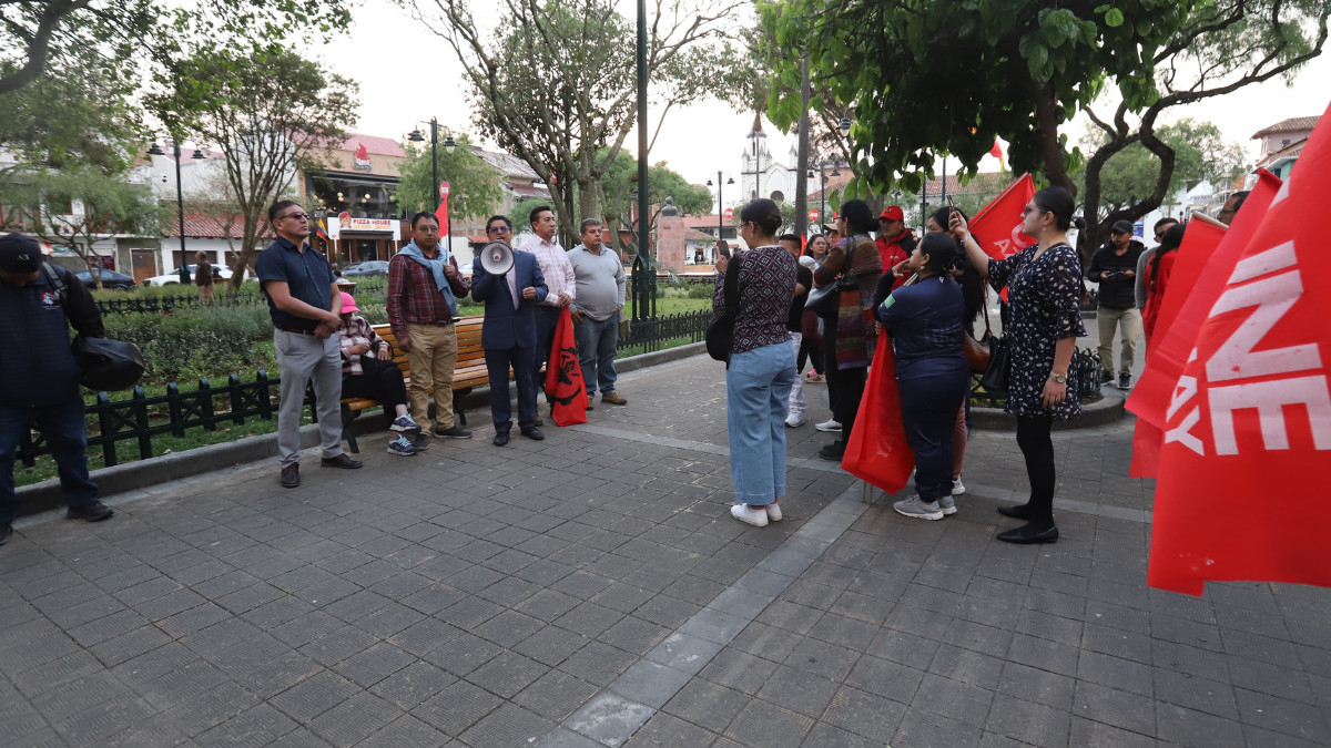 Marcha se cancela en Cuenca.