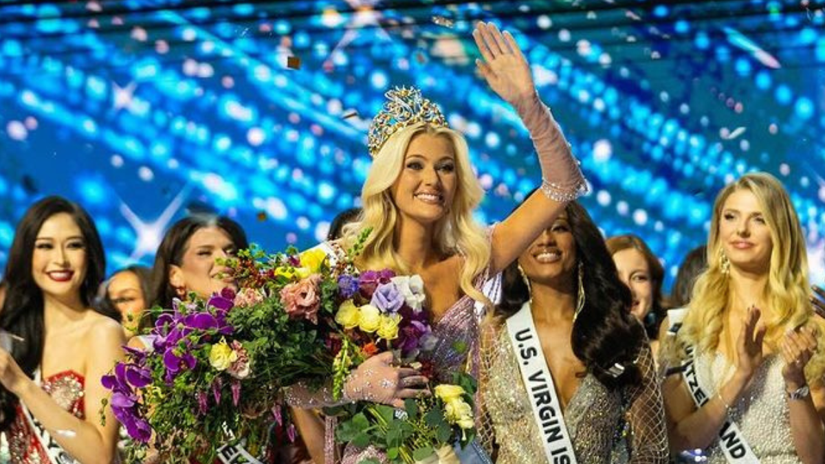 Victoria Kjaer, de Dinamarca, se corona en Miss Universo.
