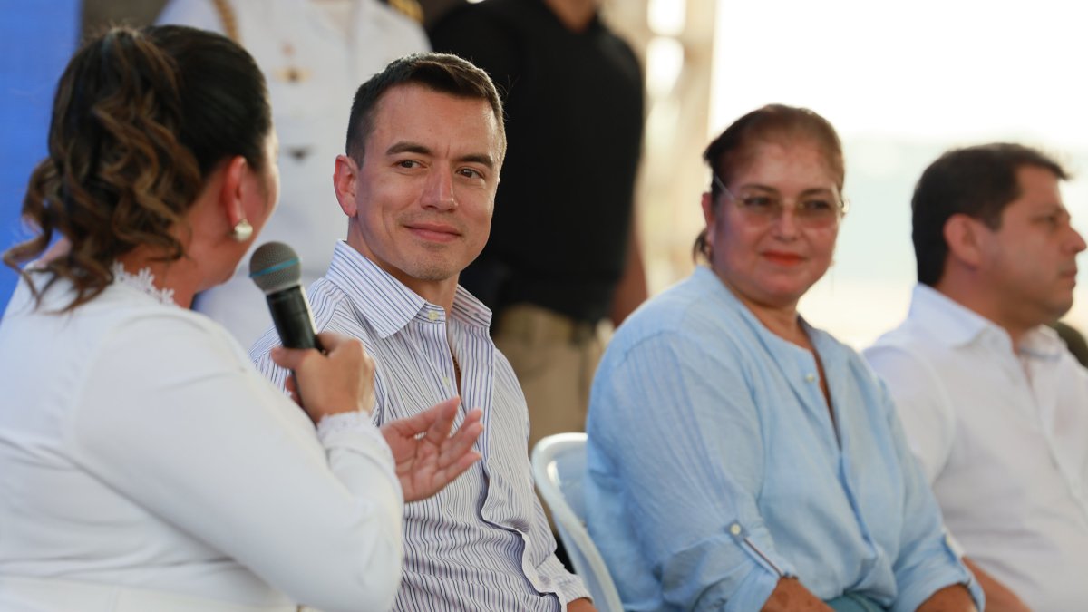 El presidente Daniel Noboa aún encara una queja electoral presentada por la vicepresidenta Verónica Abad.