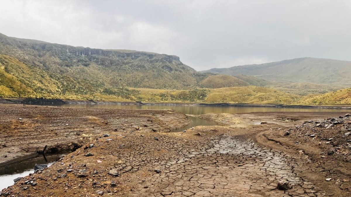 Situación en la que se encuentra la laguna de Salayambo, una de las fuentes hidricas de Latacunga