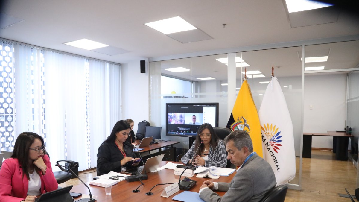 La comisión sesionó de forma mixta, presencial y telemática.