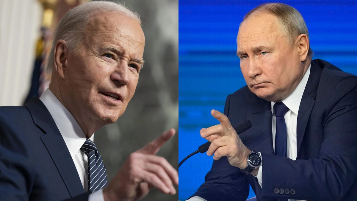 Joe Biden y  Vladimir Putin son líderes mundiales.
