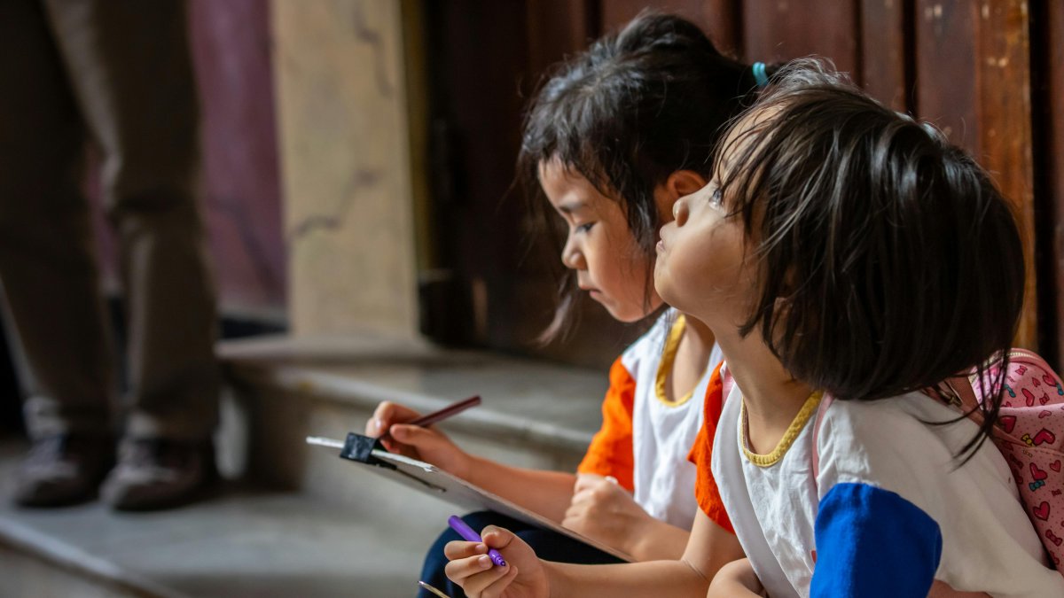 Trabajan con 660 niños de diferentes edades de una comunidad de Quito