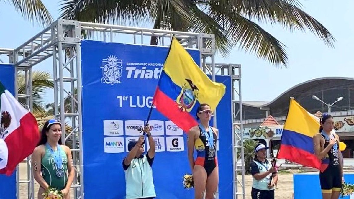 Elizabeth Bravo fue campeona en la categoría elite damas de la copa internacional, en Manta.