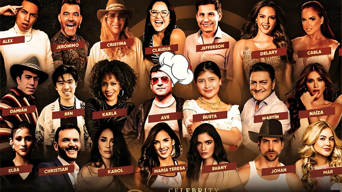 Masterchef Celebrity Ecuador inicia este 18 de noviembre de 2024.