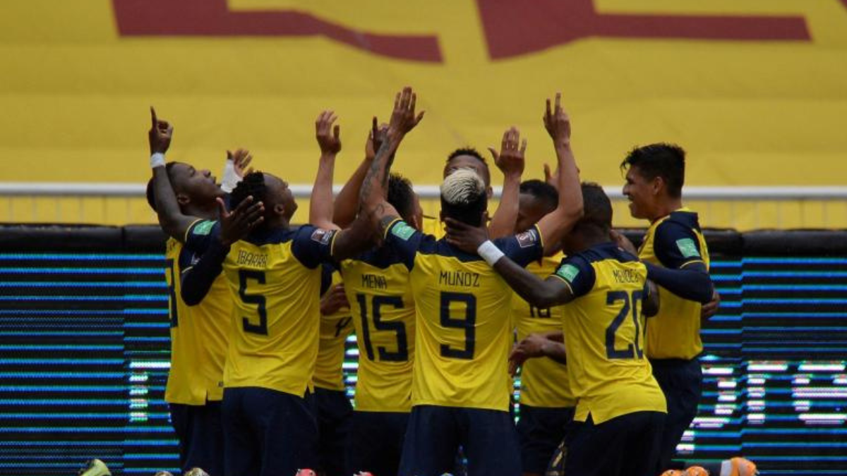 Ecuador goleó 6 a 1 a Colombia el 17 de noviembre de 2020, rumbo al Mundial Qatar 2022.