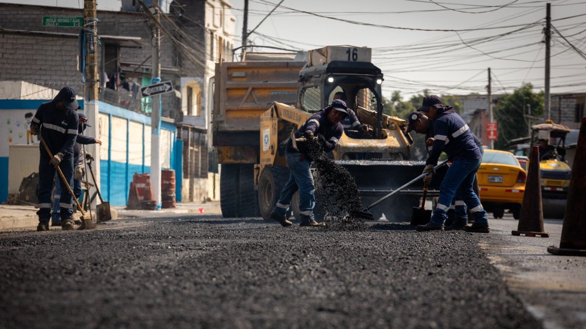 Foto referencial de trabajos municipales