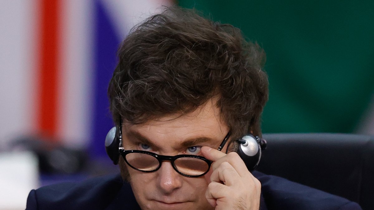 El presidente de Argentina, Javier Milei.