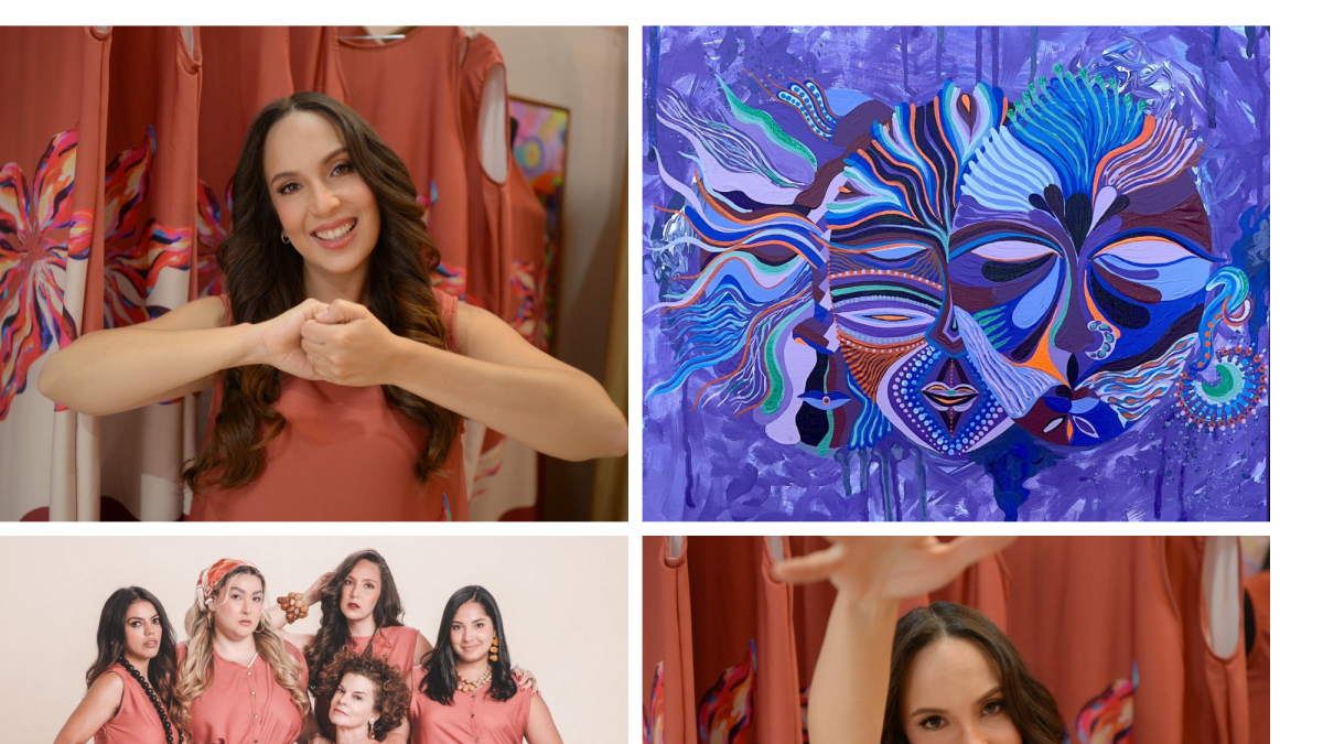 Su más reciente colección invita a reflexionar sobre la importancia de la unión y el diálogo entre mujeres.