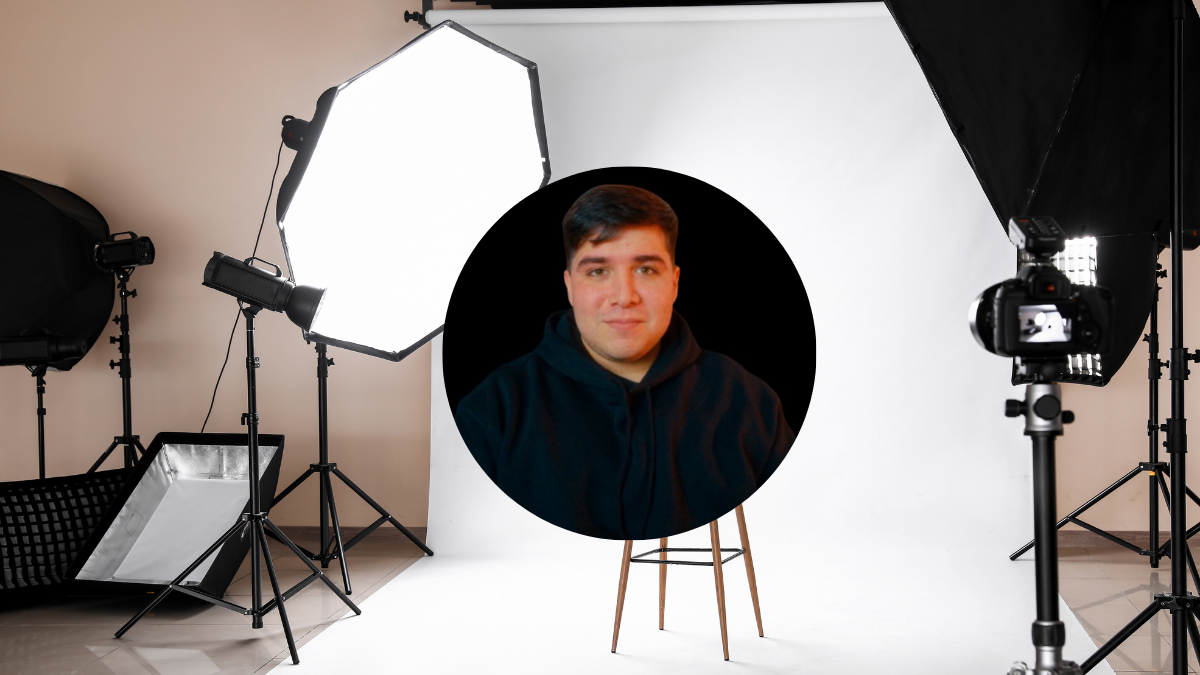 Imagen referencial de estudio fotográfico para graficar este artículo.