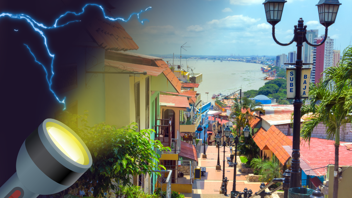 Los cortes de luz diarios en Guayaquil se registran desde el 23 de septiembre.