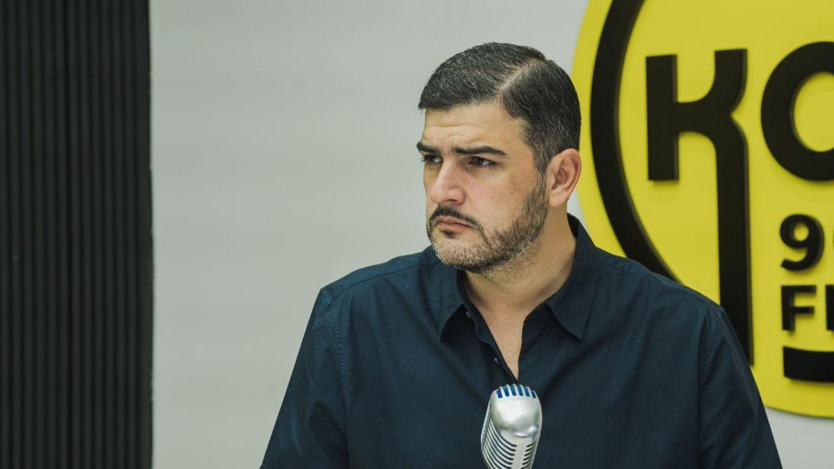 Figura. El alcalde de Guayaquil durante su tradicional enlace.