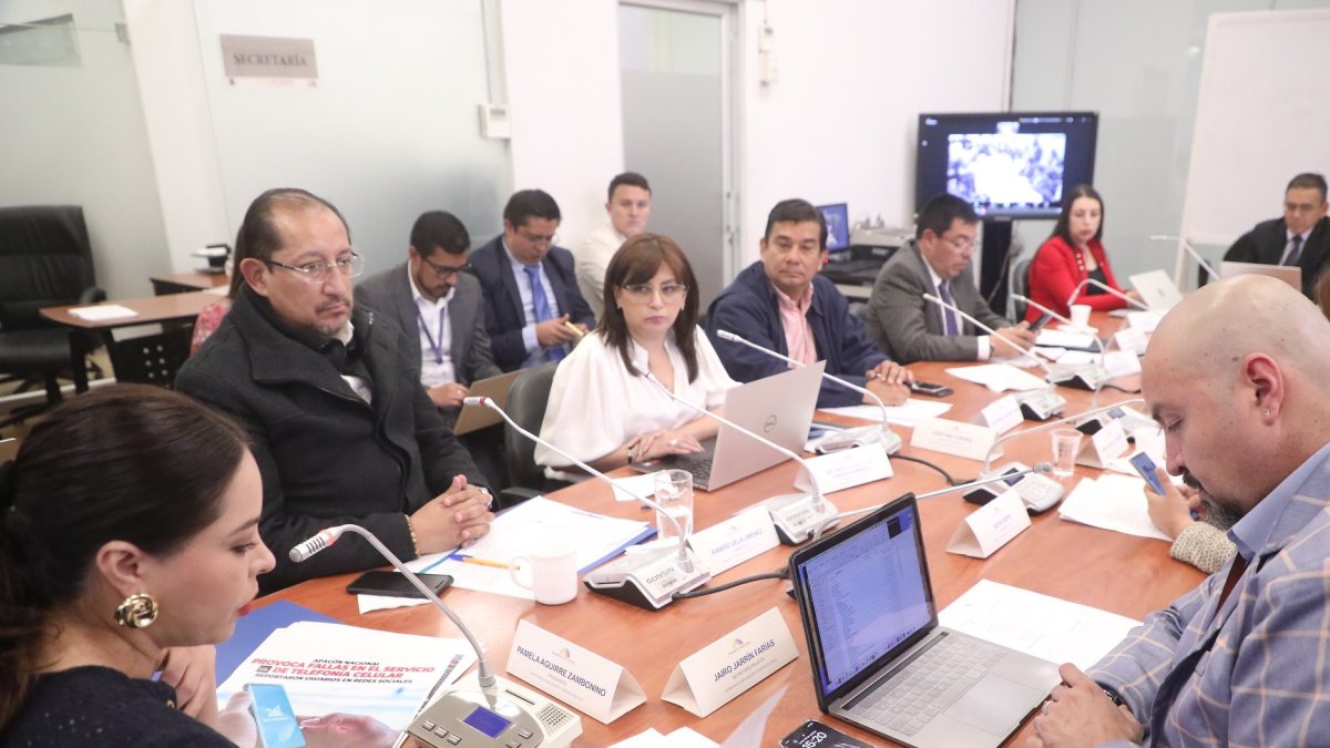 La Comisión de Fiscalización tenía previsto tratar el caso Telconet.