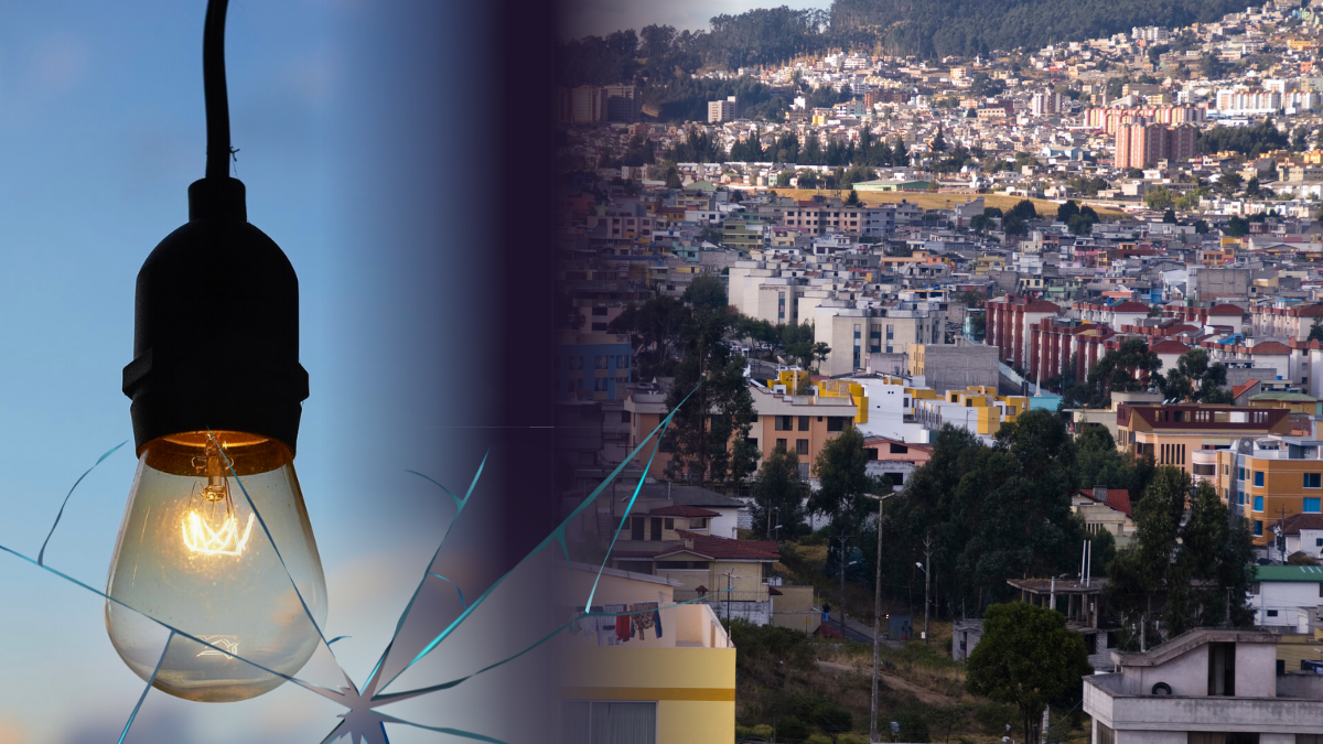 En Quito, los apagones siguen afectando a sus residentes.
