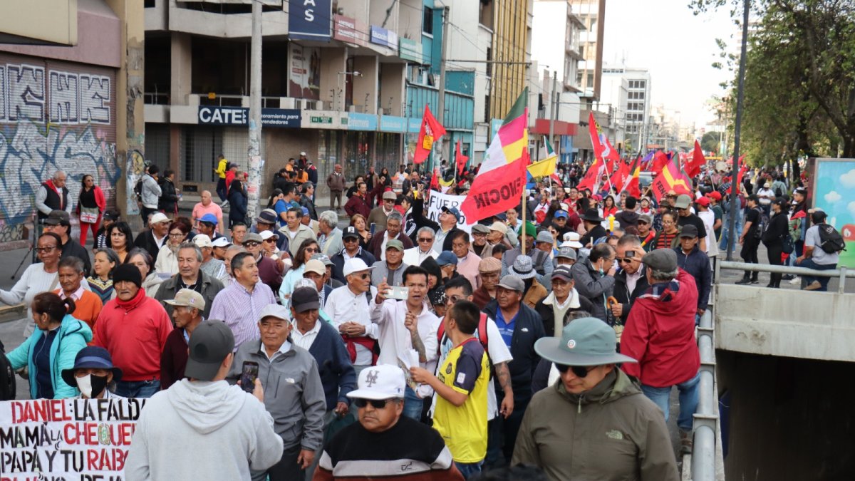 Este jueves 21 de noviembre se realizarán nuevamente movilizaciones en contra del gobierno de Daniel Noboa