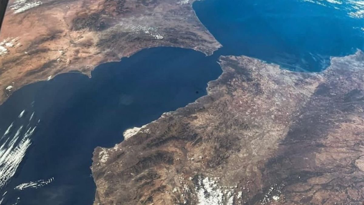 'Mar de plástico' visto desde el espacio.