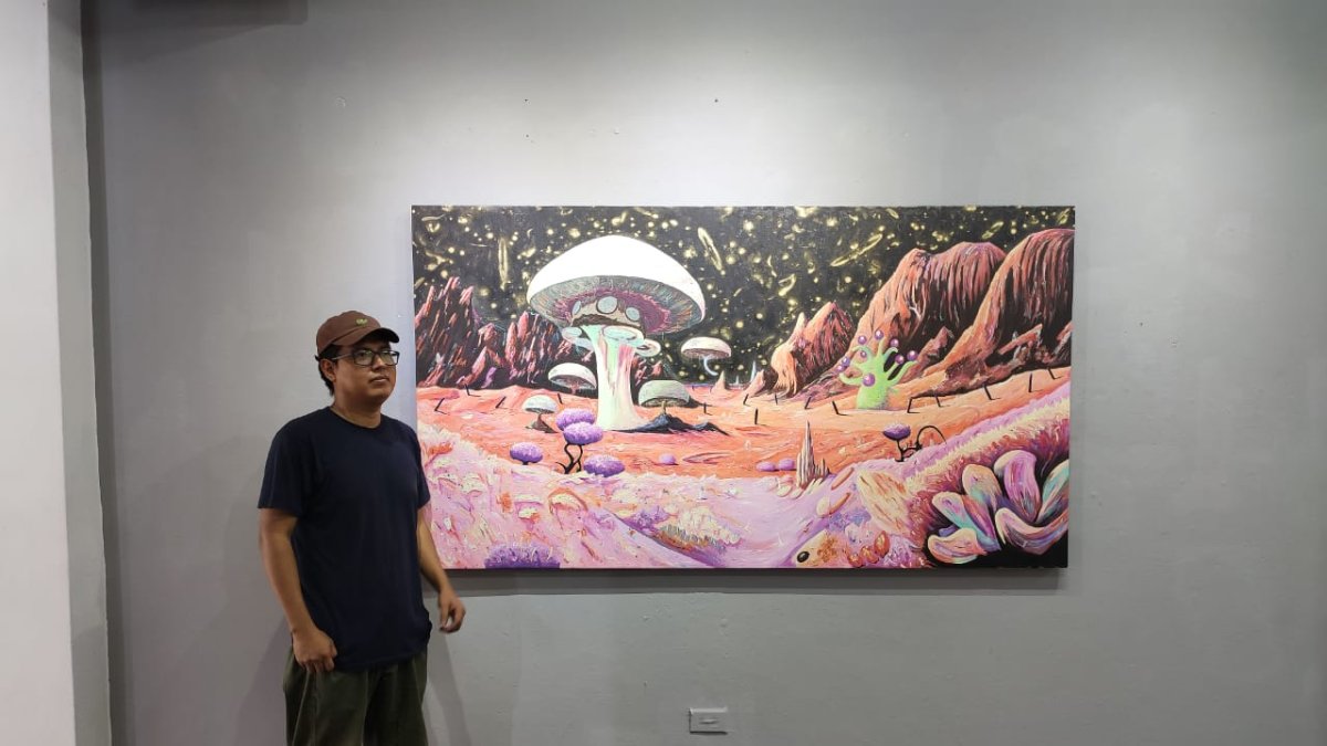 Escena. El artista machaleno Marco Morocho explora lugares ambiguos.