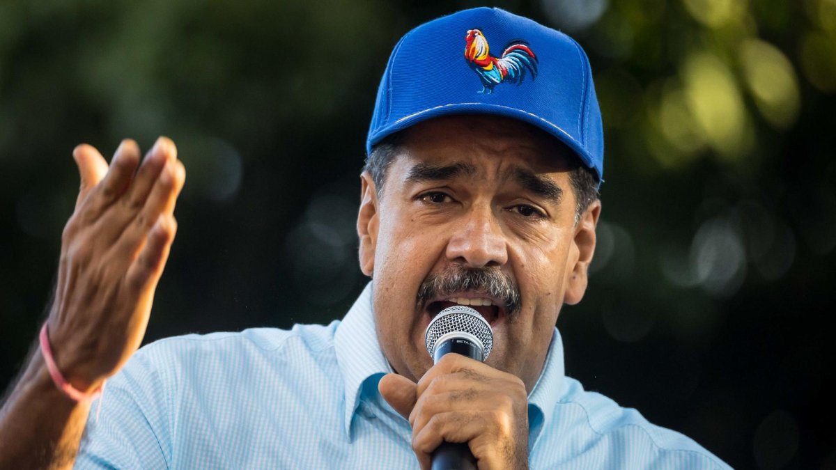 El presidente Nicolás Maduro, en una de sus recientes apariciones públicas.