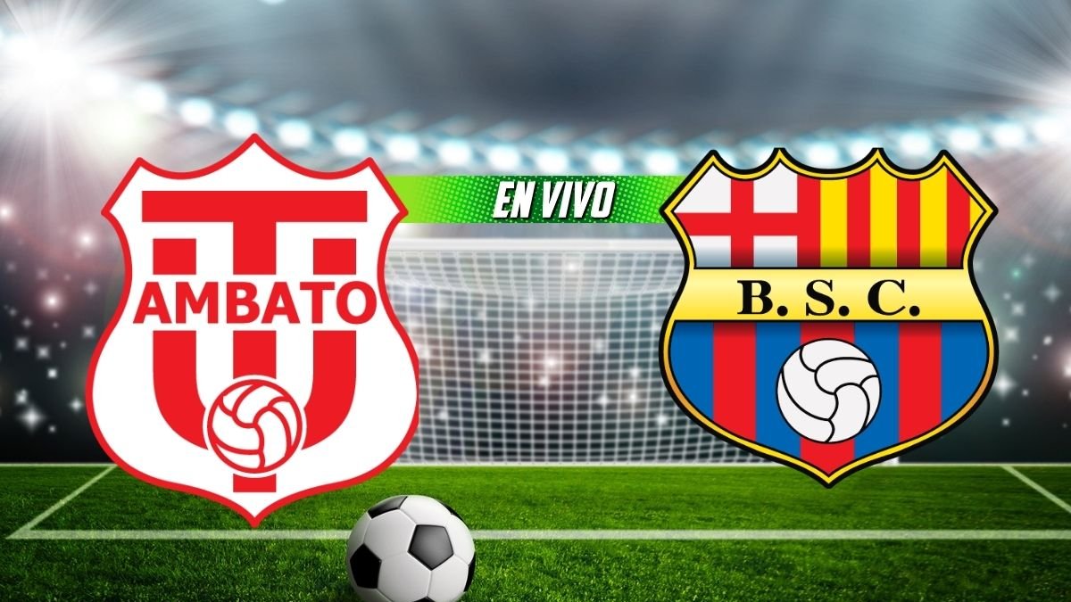 Técnico Universitario vs Barcelona en el estadio Bellavista de Ambato, por la fecha 14.