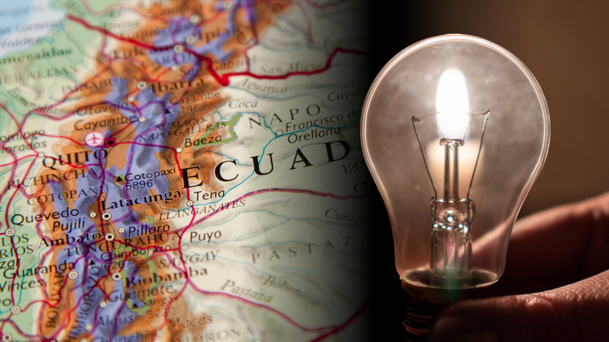Los cortes de luz en Ecuador para la semana del 25 de noviembre serán de 6 a 7 horas.