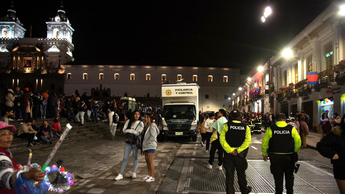 Imagen del pregón en San Francisco que se realizó el 22 de noviembre de 2024.