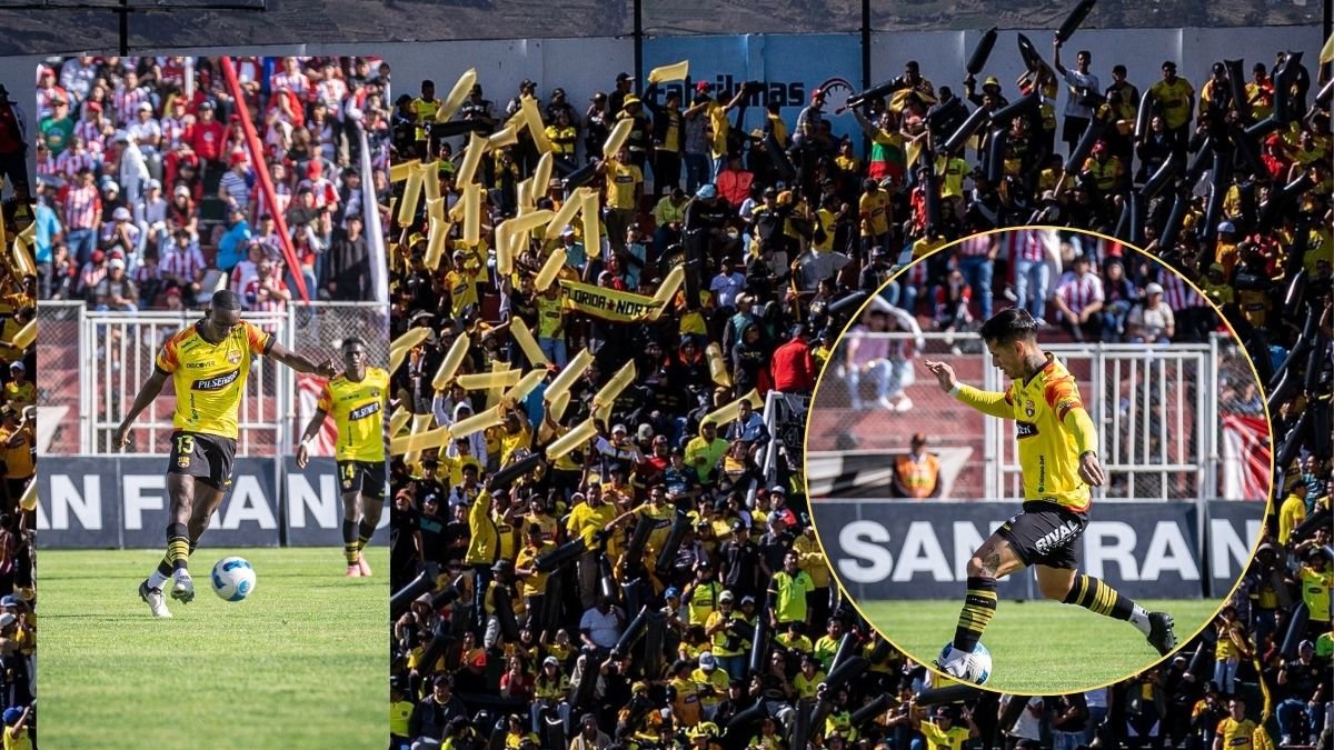 Barcelona logró el empata 2-2 con Técnico Universitario con el Bellavista a reventar.