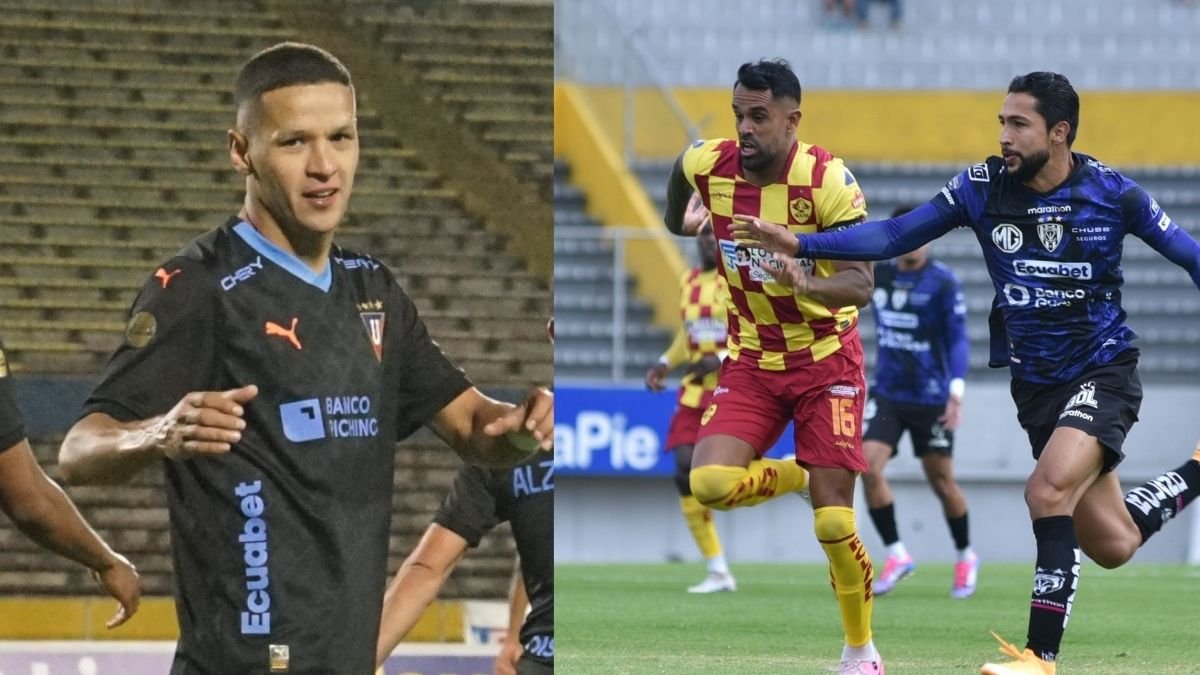 Álex Arce y Jeison Medina goleadores de Liga de Quito e Independiente del Valle.