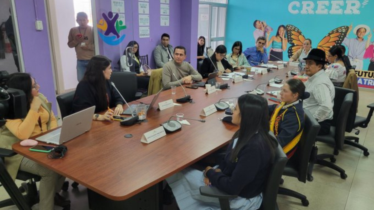 La comisión que trata el proyecto de Código Orgánico de la Niñez y Adolescencia está presidida por Pierina Correa.