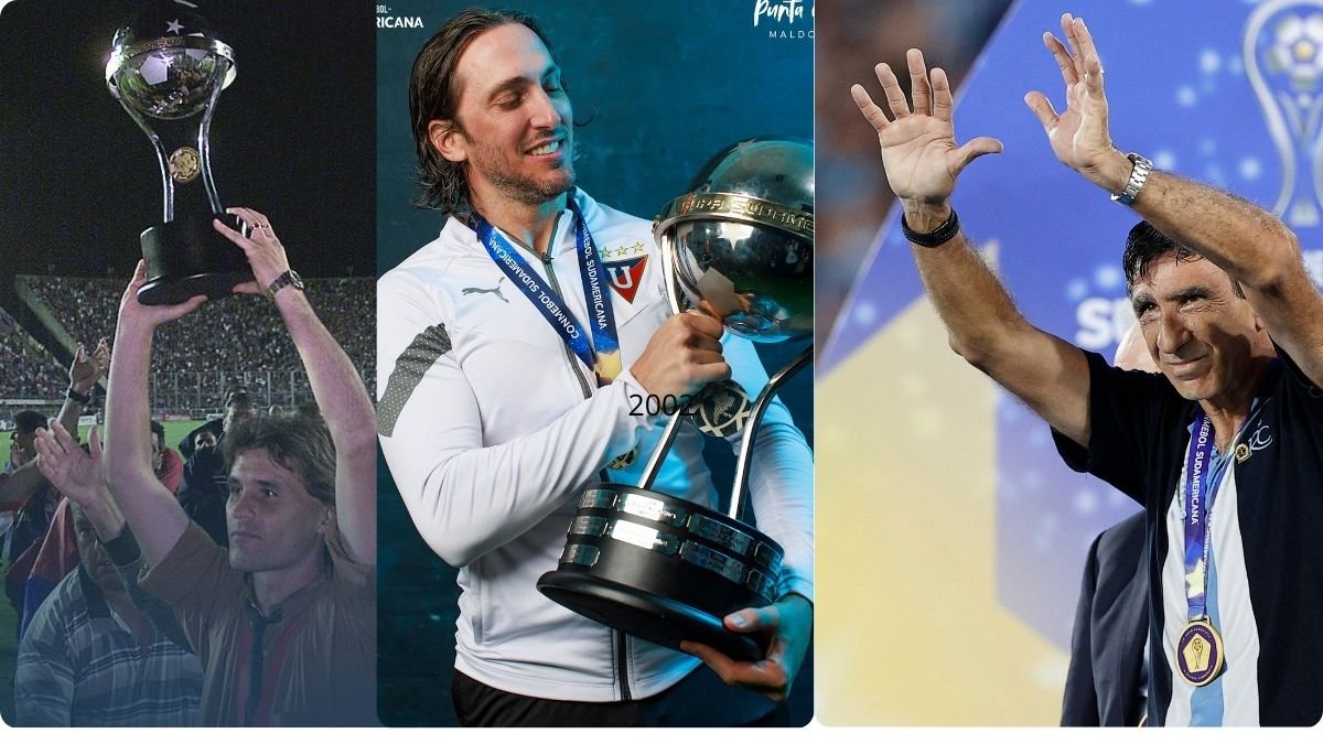 Rubén Insúa, Luis Zubeldía y Gustavo Costas han sido entrenadores de Barcelona.