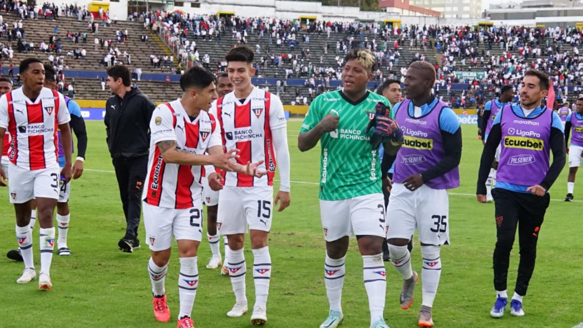Liga de Quito vs Universidad Católica.