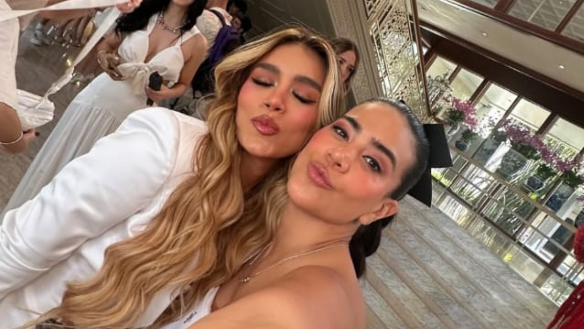 Michela Pincay y Andreína Bravo en Tailandia.