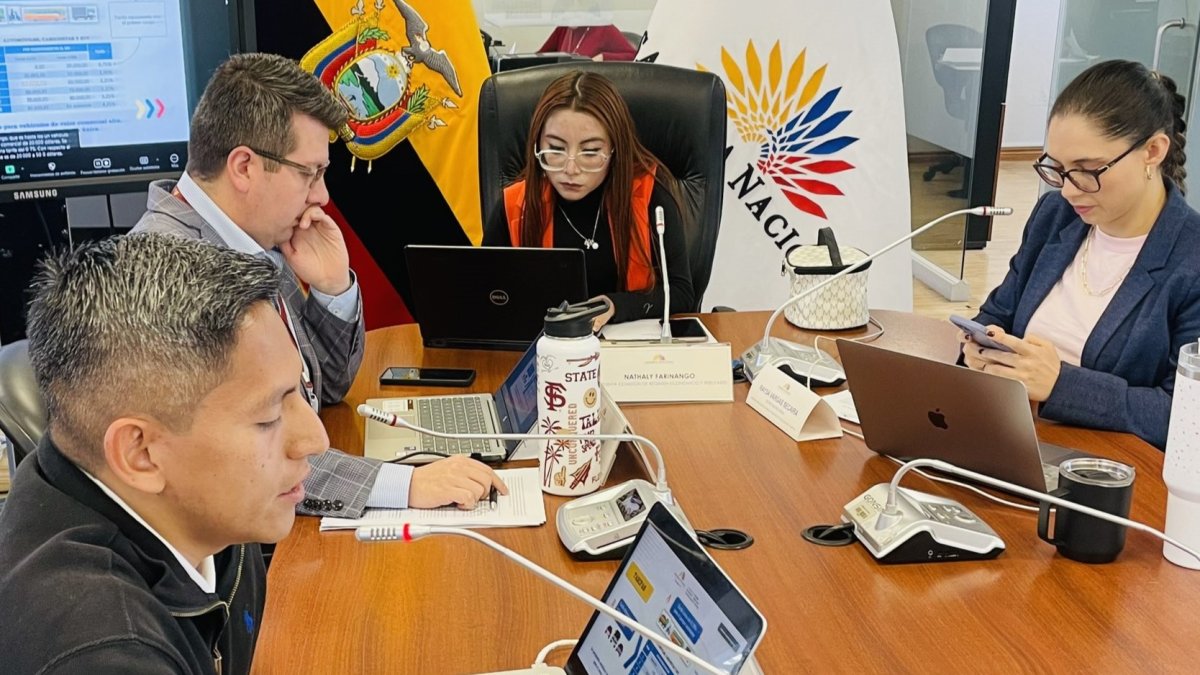 La Comisión de Régimen económico sesionó este 25 de noviembre del 2024.