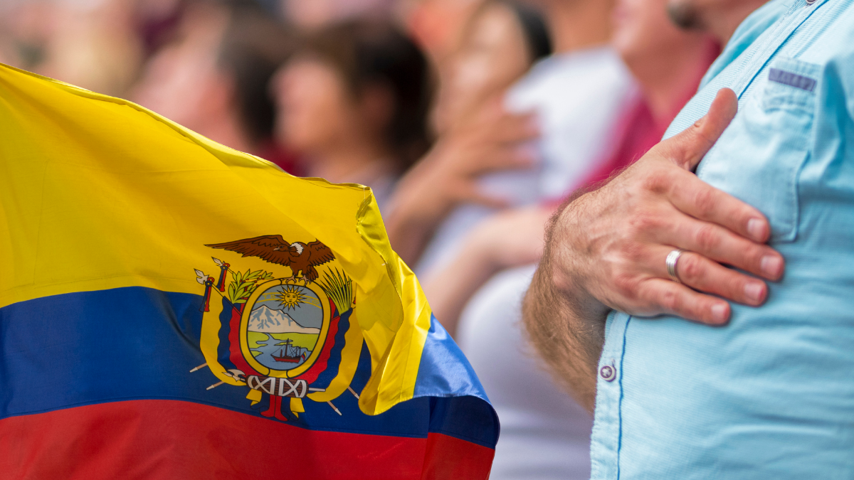 El 26 de noviembre es el Día del Himno Nacional de Ecuador.