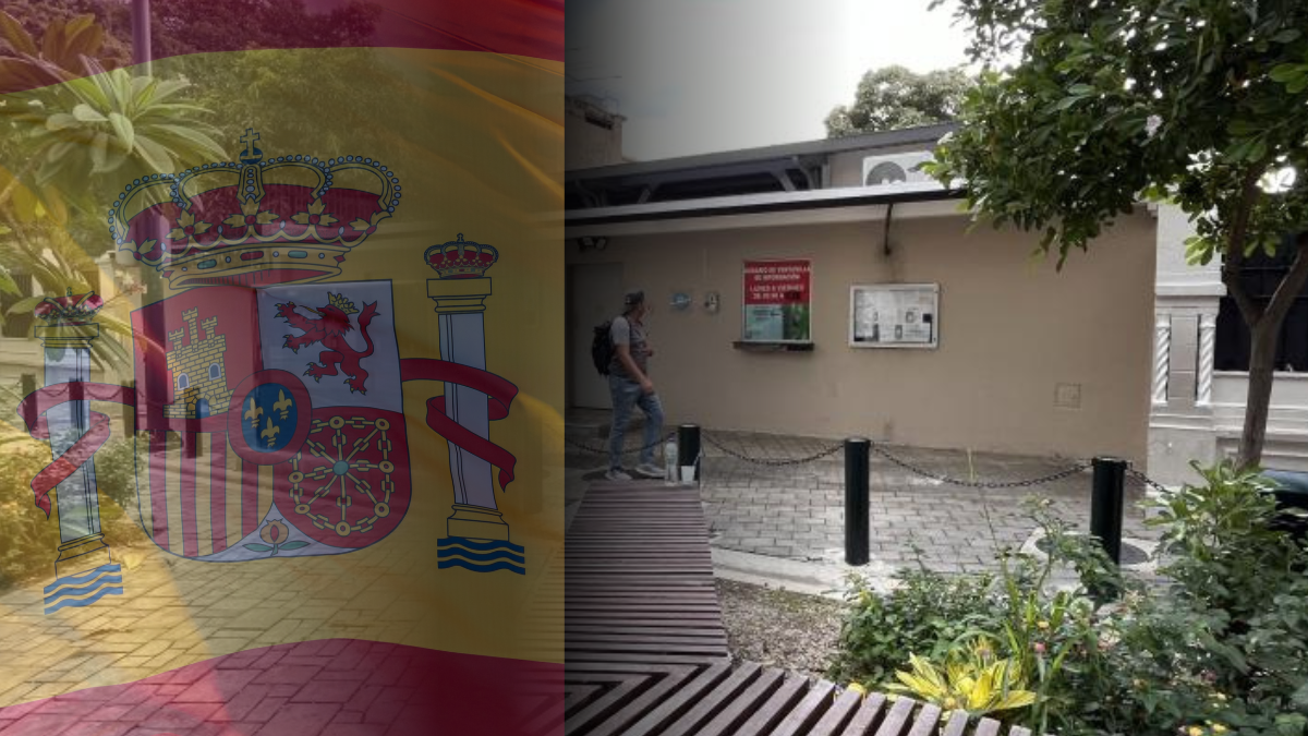 El Consulado de España en Guayaquil se ubica en el centro, en las calles calles Tungurahua, entre Lizardo García y Vélez.