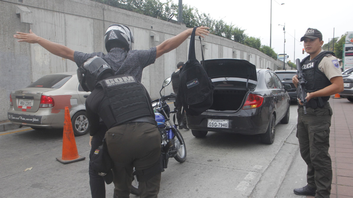 En Los Ceibos, el operativo tenía un carácter preventivo.