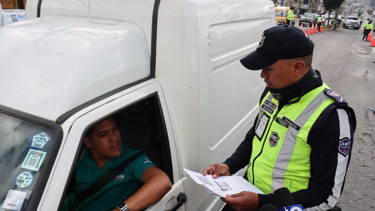 En la Panamericana norte se realizó un operativo de velocidad preventivo.