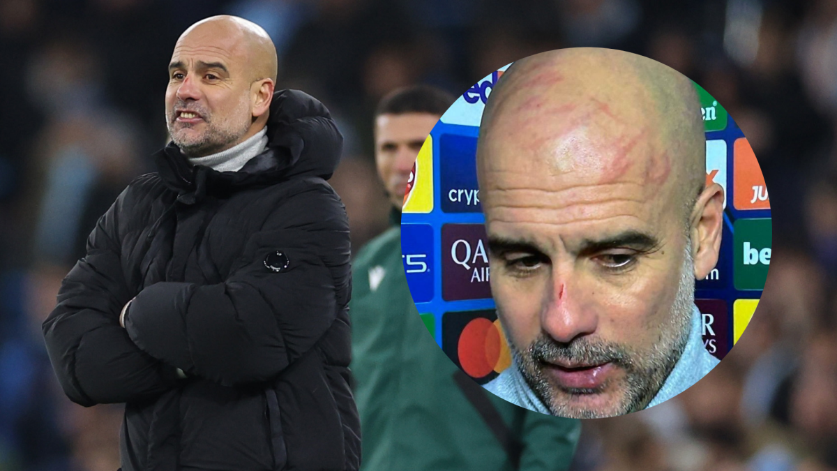 Pep Guardiola, entrenador del Manchester City.