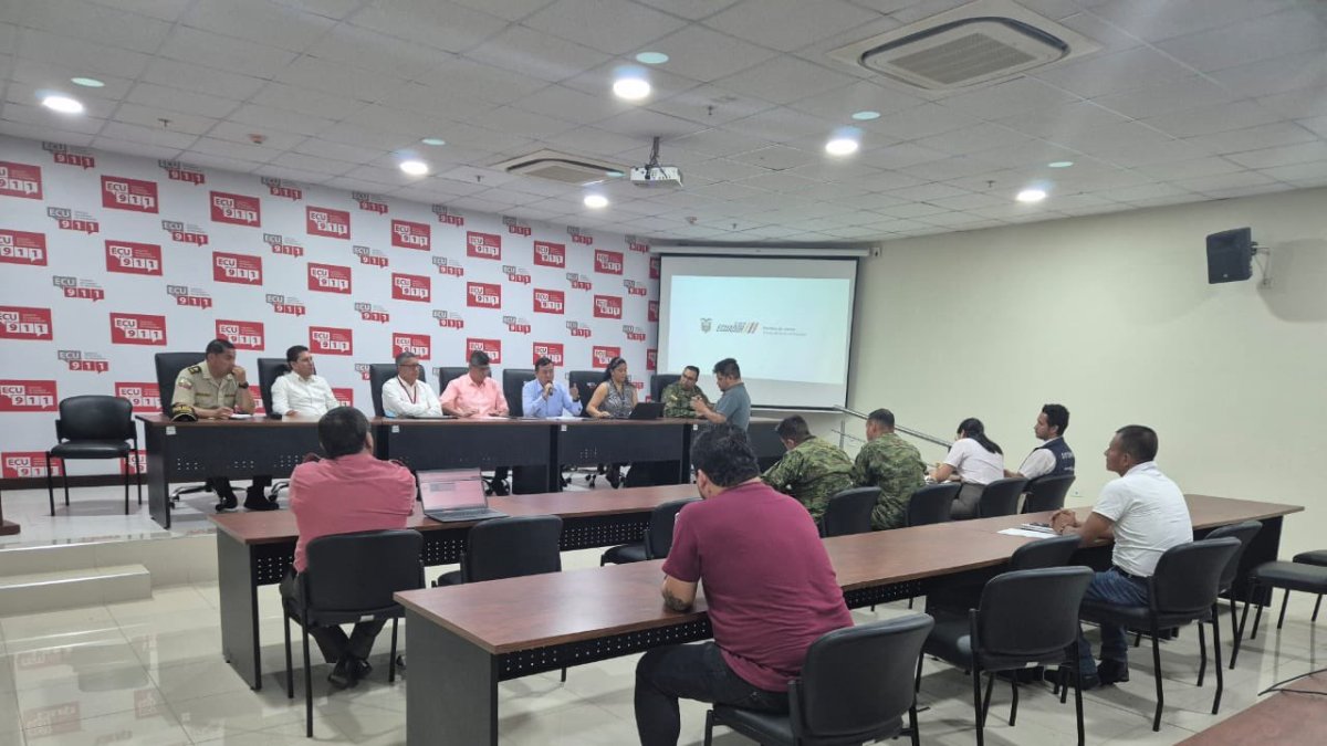 Agenda. El director del SNAI, Luis Zaldumbide,particpó este 27 de noviembre en Morona Santiago.