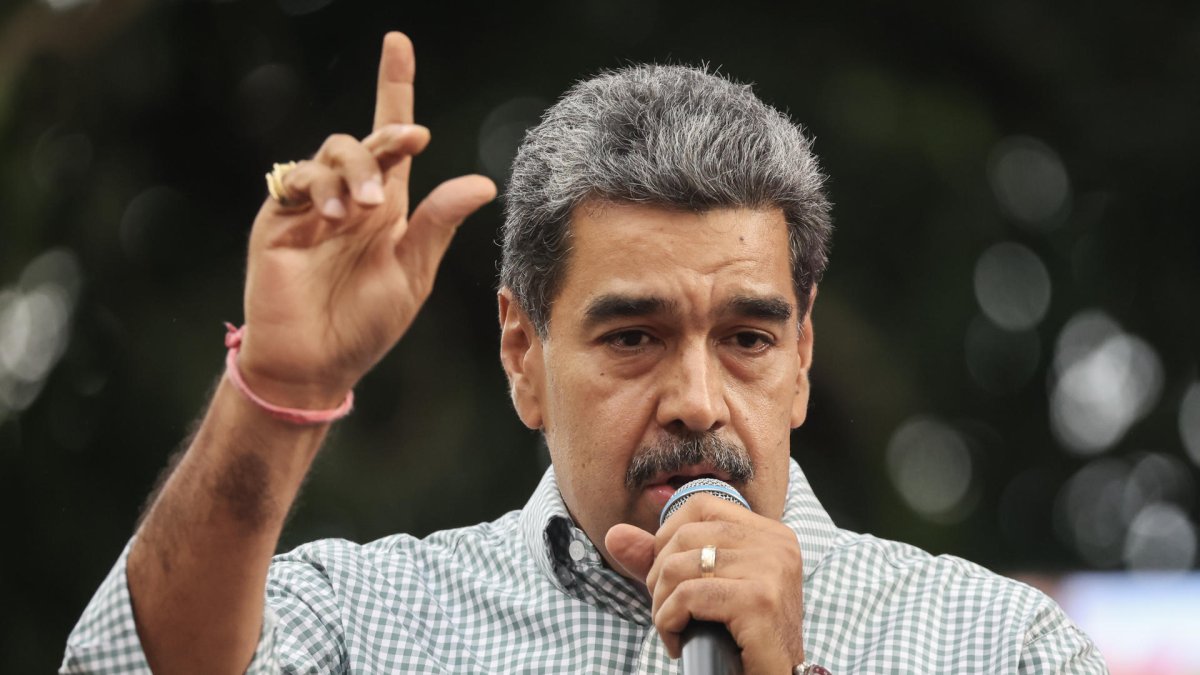 El presidente de Venezuela, Nicolás Maduro, durante un acto reciente.