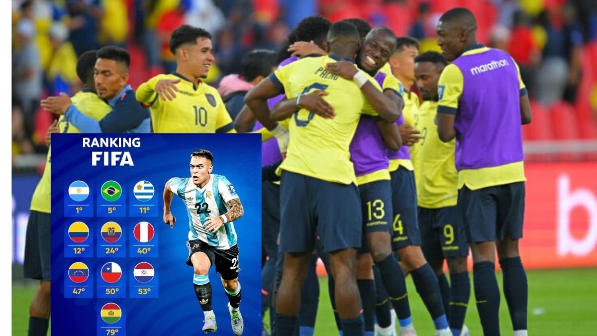 Ecuador cierra el 2024 en el puesto 24 del Ranking FIFA.