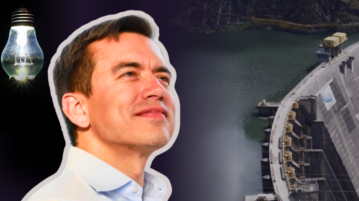 El presidente Daniel Noboa prometió el pasado 20 de noviembre que los apagones terminarán en diciembre de 2024.