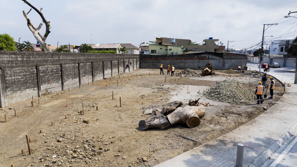 El nuevo parque se levantará en la etapa 14 de la Alborada.