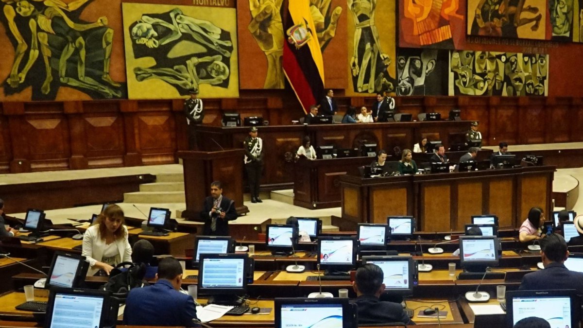 La Asamblea tramitará la reforma parcial de Daniel Noboa.