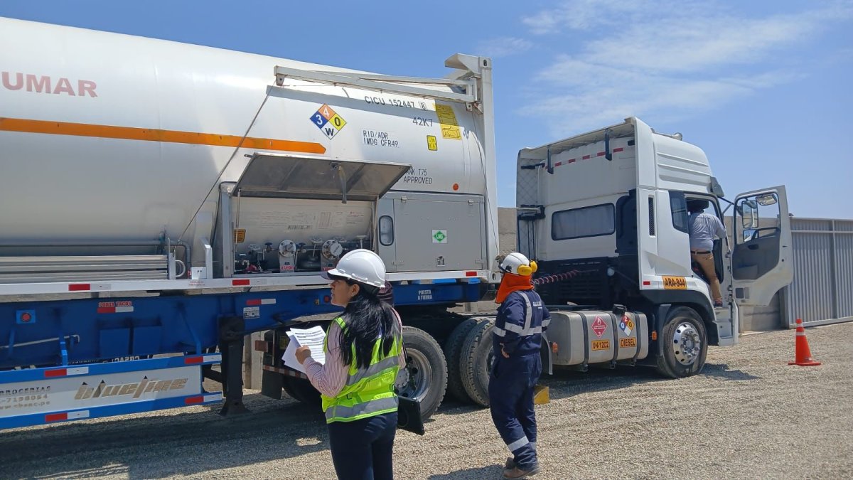 La importación se trata de 1 millón de pies cúbicos de gas natural.