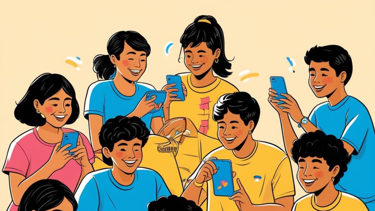 ILUSTRACIÓN. Cada día, los jóvenes están más involucrados con las redes sociales.