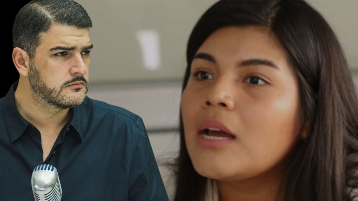 Aquiles Álvarez y Ana Choez en fotos de archivo.