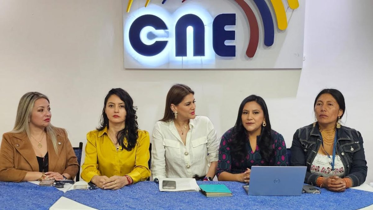 Las candidatas a la Vicepresidencia se reunieron este viernes 29 de noviembre del 2024, como parte de la organización del debate.