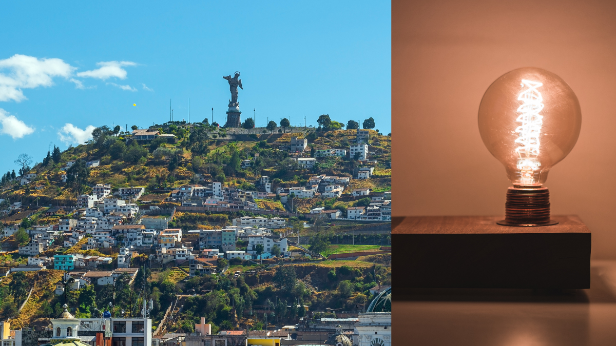 Cortes de luz en Quito no se terminan durante esta semana de diciembre.