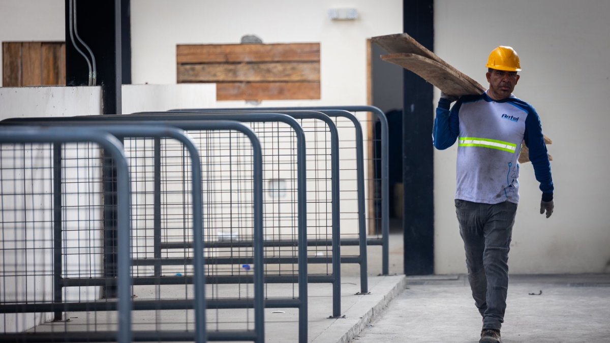 Los trabajos fueron reanudados.